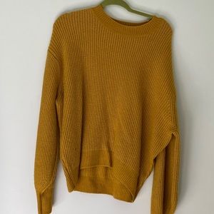 Mustard yellow sweater